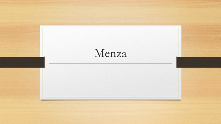 Menza