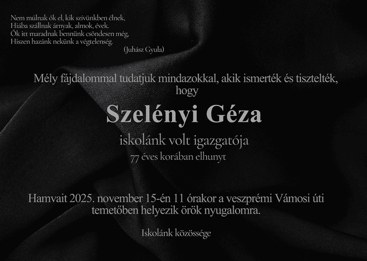 Szelényi Géza