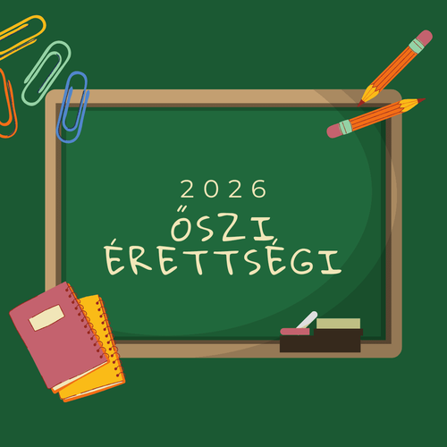 A 2026-os őszi érettségi nyílvános anyagai
